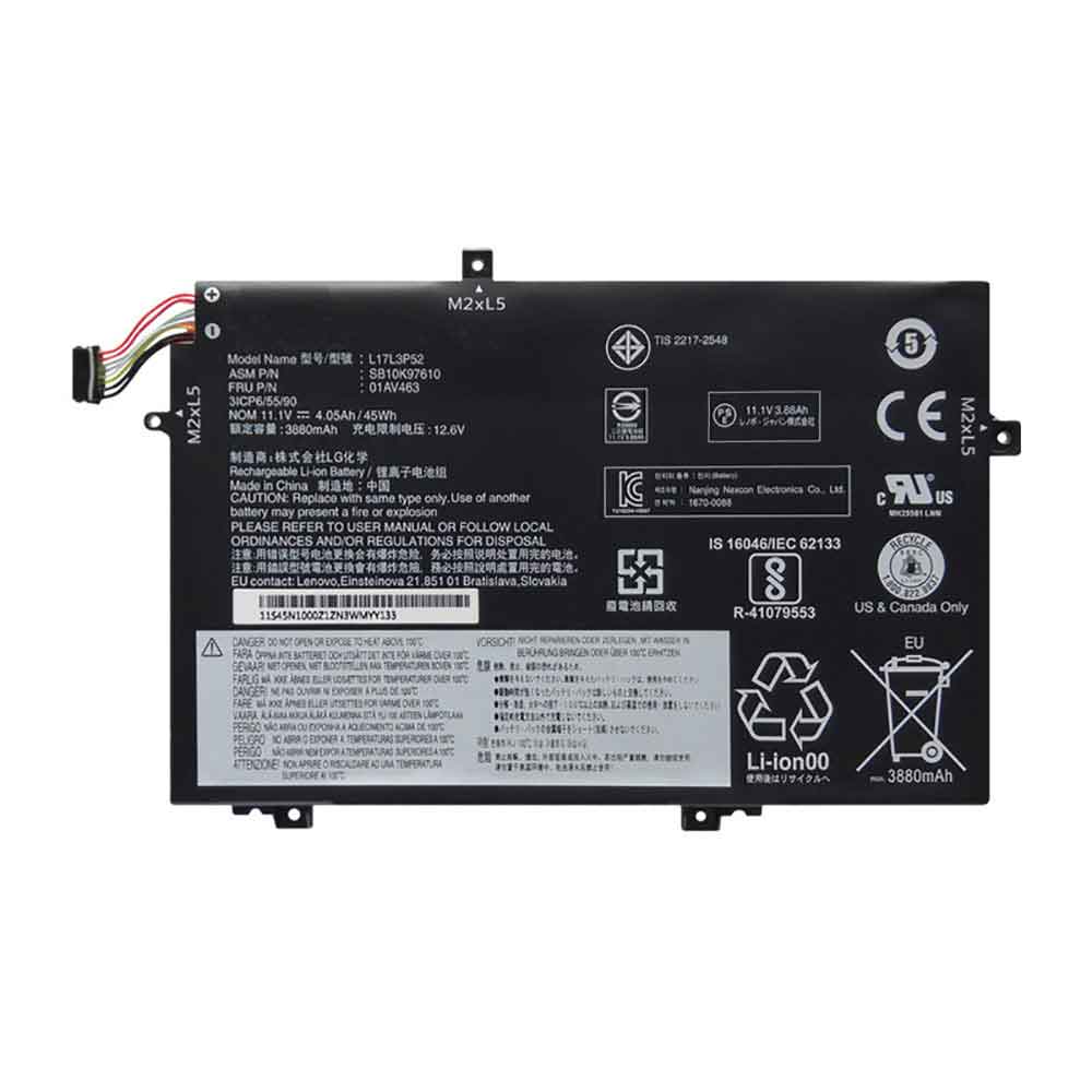 Batterie pour 45Wh 11.1V 01AV463