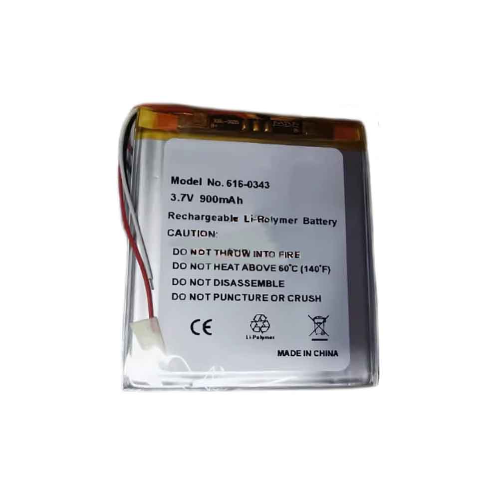 Batterie pour 900mAh 3.7V 616-0343