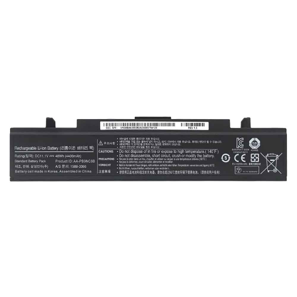 Batterie pour 4400mAh 11.1V AA-PB9NC6B