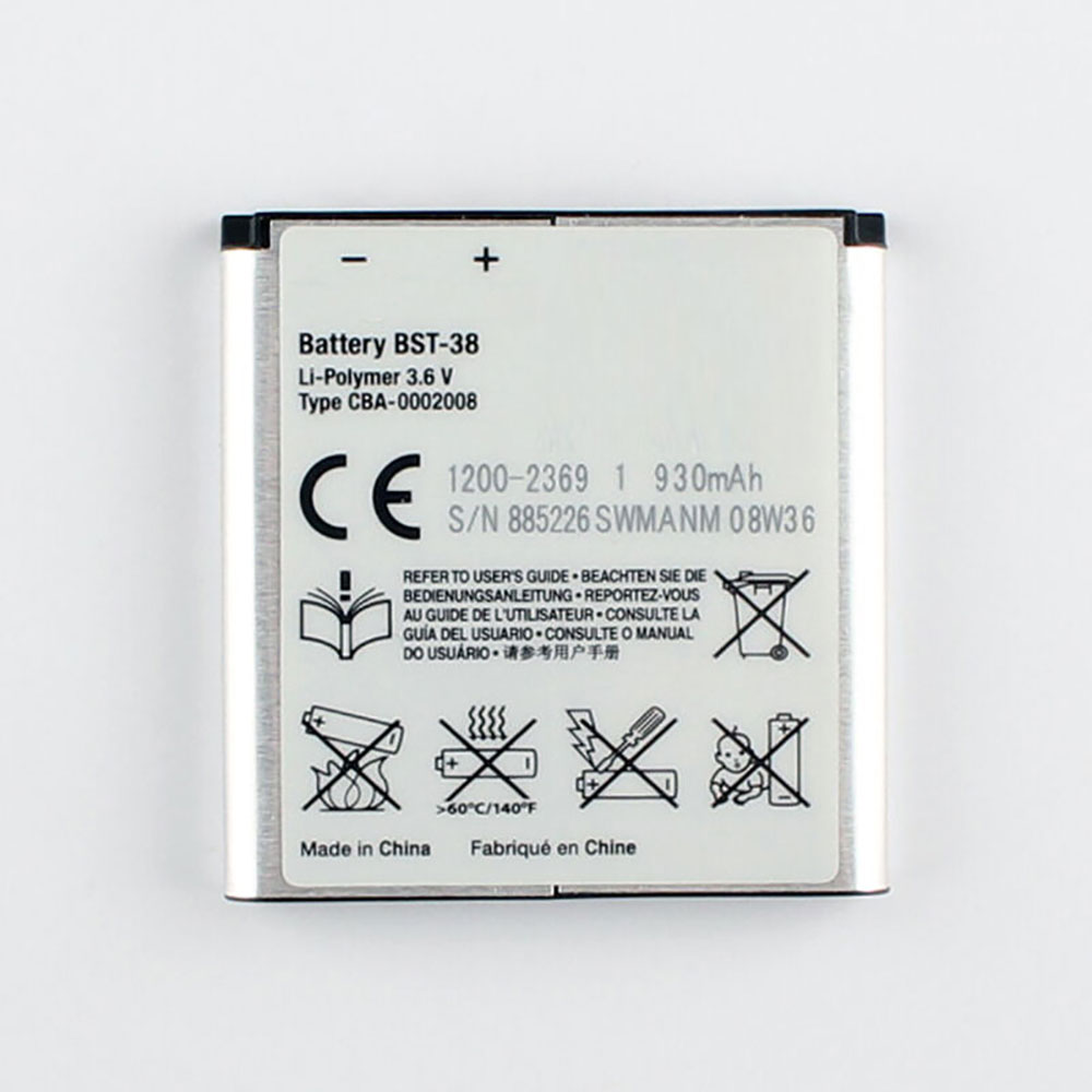 Batterie pour 930mAh 3.6V BST-38