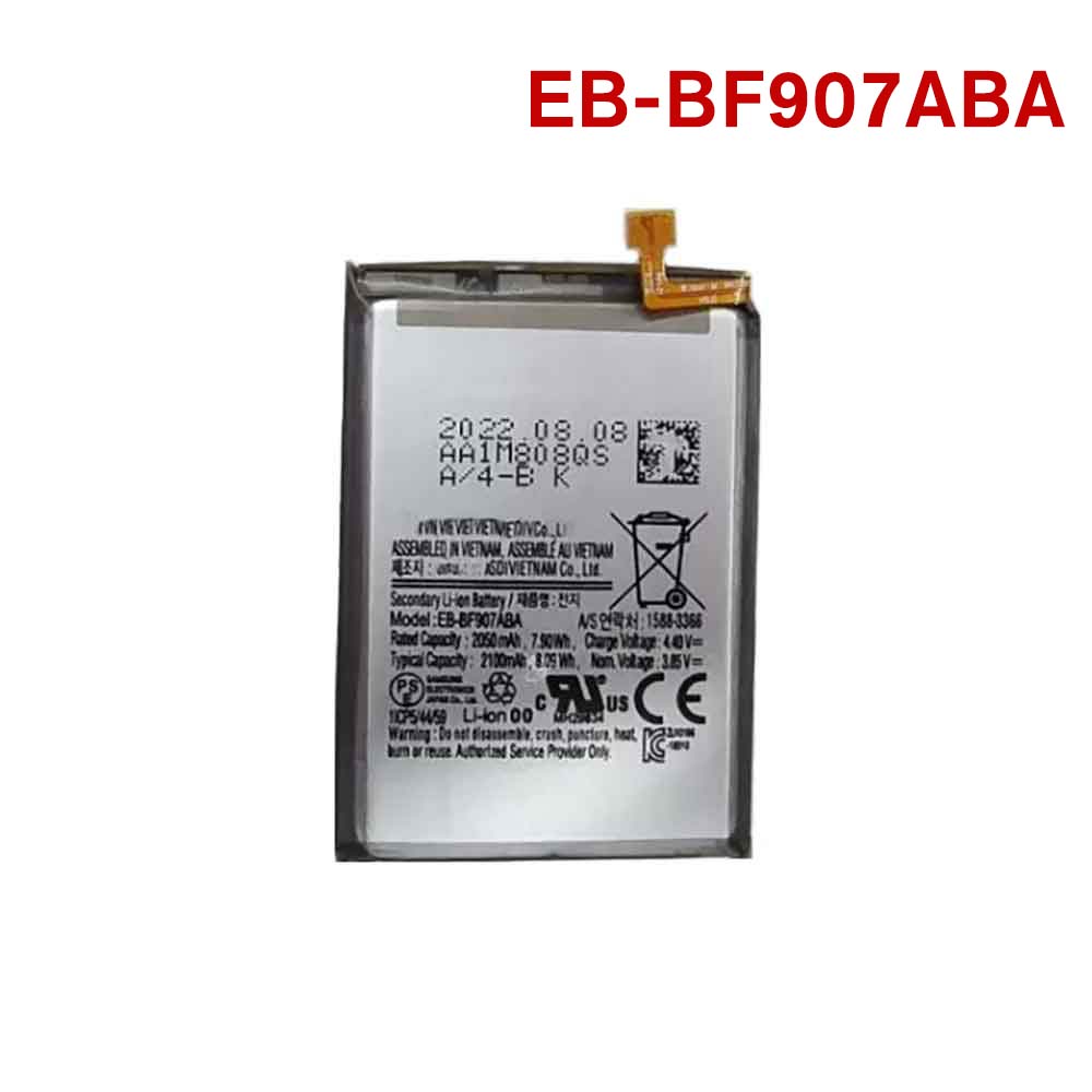 Batterie pour 2100mAh 3.85V EB-BF907ABA