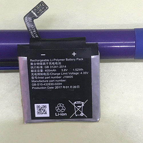 Batterie pour 400MAH 3.8V GB-S10-432830-010H