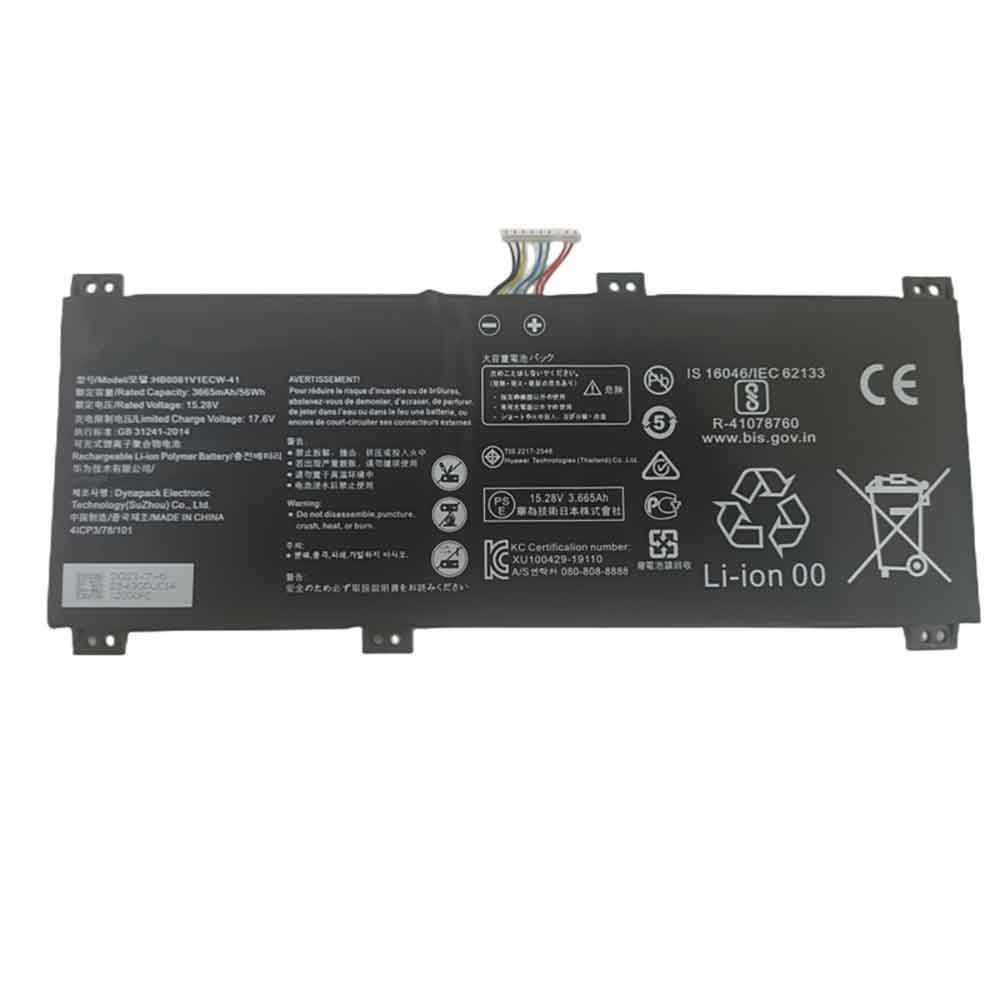Batterie pour 3665mAh 15.28V HB6081V1ECW-41