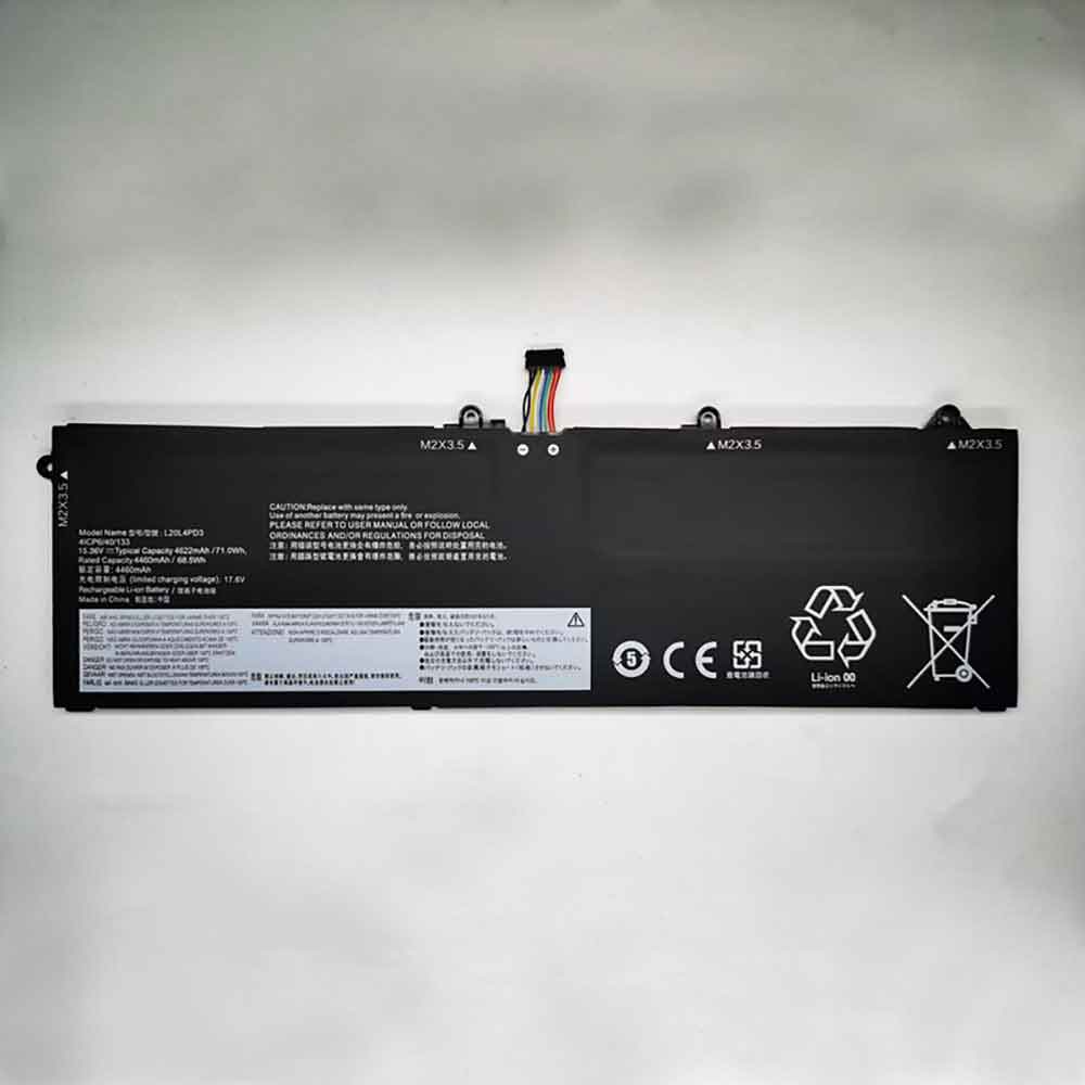 Batterie pour 71Wh 15.36V L20M4PD3