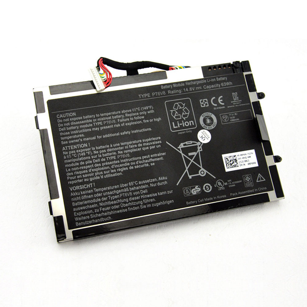 Batterie pour 63WH 14.8V KR-08P6X6