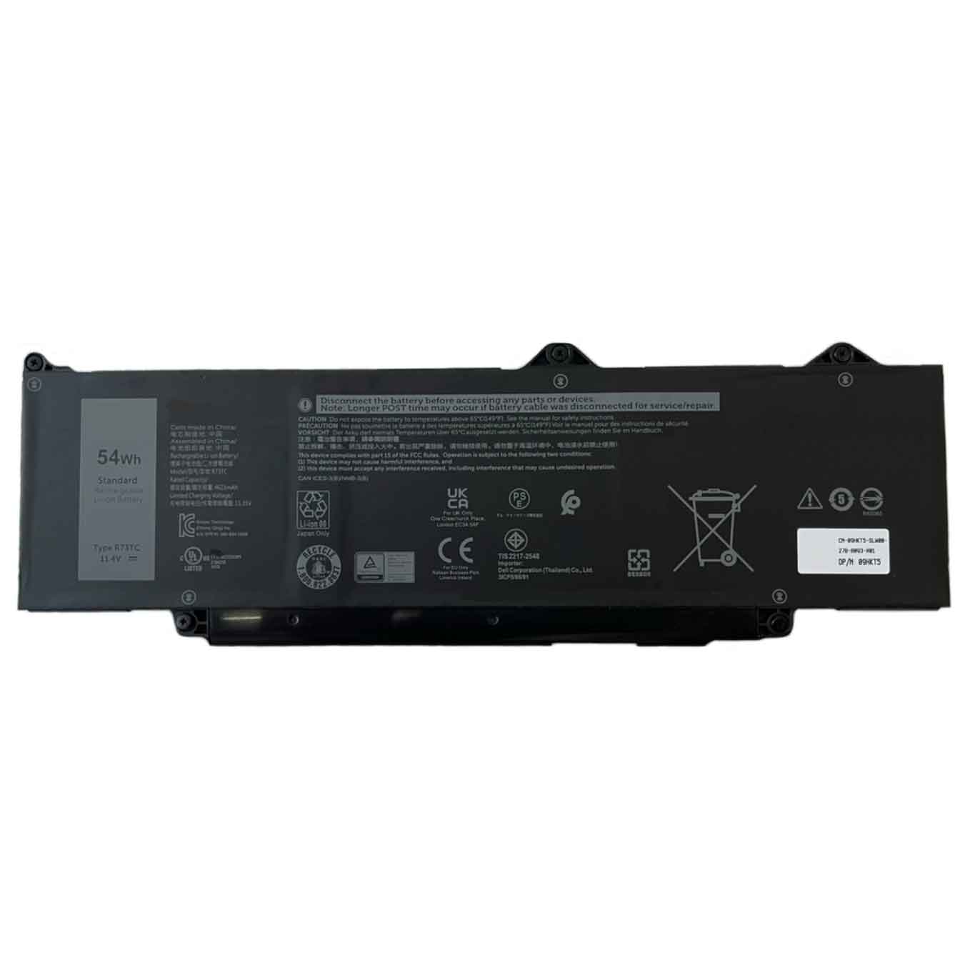 different R73TC battery